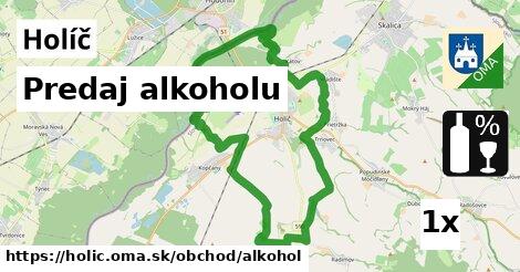 Predaj alkoholu, Holíč