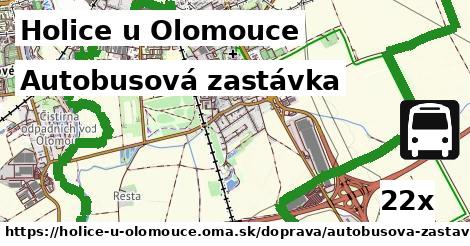 Autobusová zastávka, Holice u Olomouce