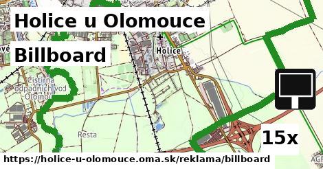 billboard v Holice u Olomouce