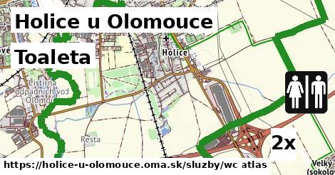 Toaleta, Holice u Olomouce