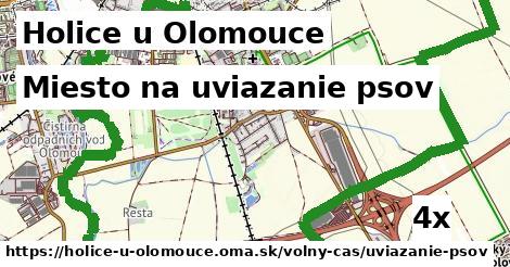Miesto na uviazanie psov, Holice u Olomouce