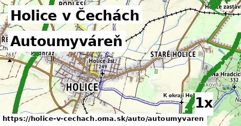 Autoumyváreň, Holice v Čechách
