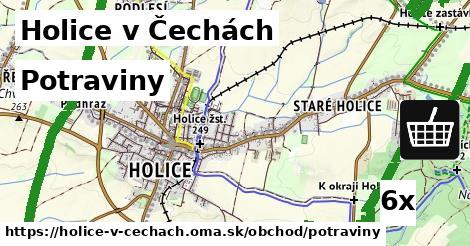 Potraviny, Holice v Čechách