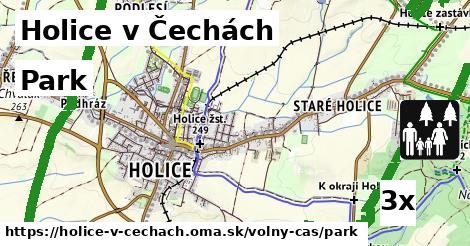 Park, Holice v Čechách