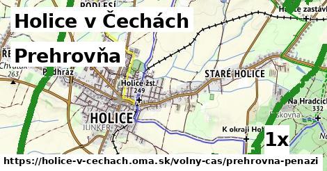 Prehrovňa, Holice v Čechách
