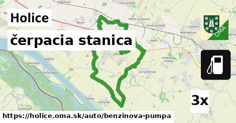 čerpacia stanica, Holice