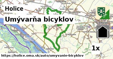 Umývarňa bicyklov, Holice