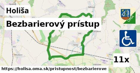 Bezbarierový prístup, Holiša