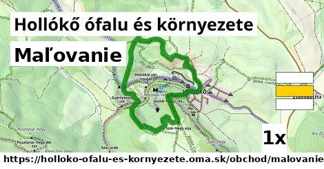 Maľovanie, Hollókő ófalu és környezete