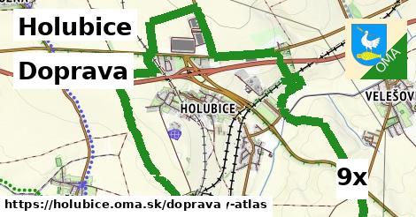 doprava v Holubice