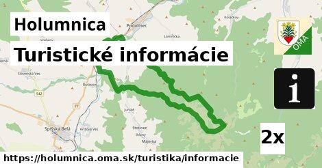 Turistické informácie, Holumnica