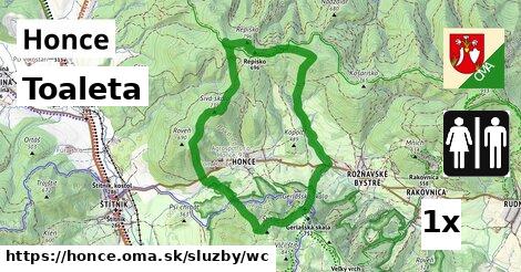 Toaleta, Honce