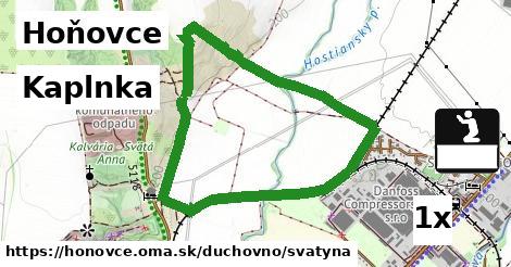 Kaplnka, Hoňovce