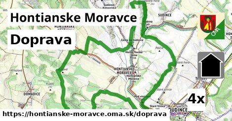 doprava v Hontianske Moravce