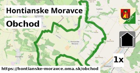 obchod v Hontianske Moravce