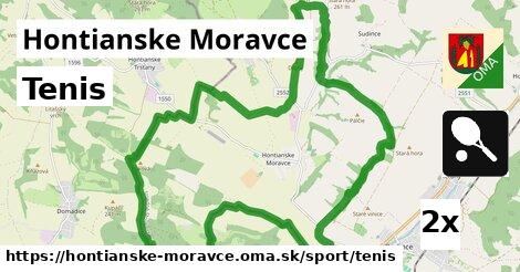 Tenis, Hontianske Moravce