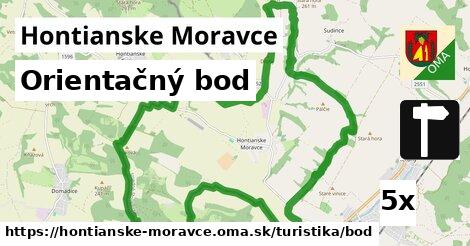 Orientačný bod, Hontianske Moravce