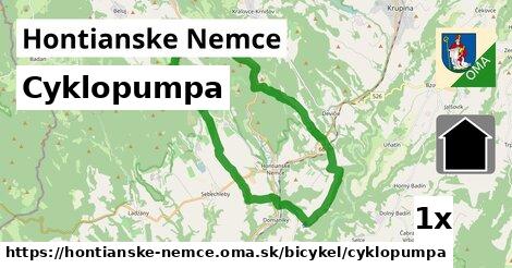 Cyklopumpa, Hontianske Nemce