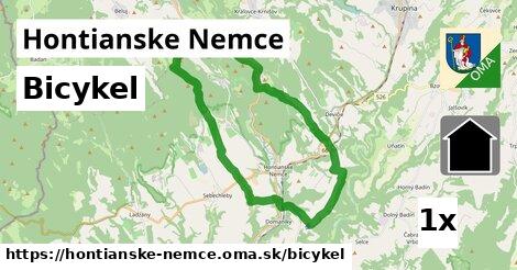 bicykel v Hontianske Nemce