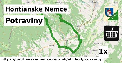 Potraviny, Hontianske Nemce