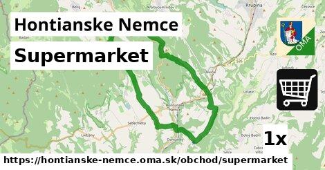 Supermarket, Hontianske Nemce