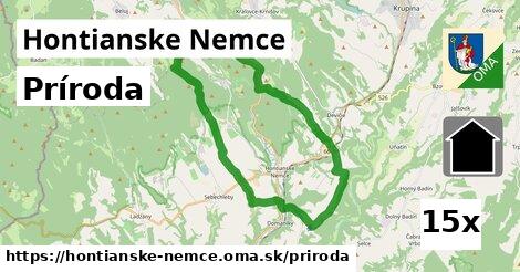 príroda v Hontianske Nemce