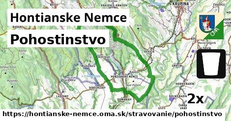 Pohostinstvo, Hontianske Nemce