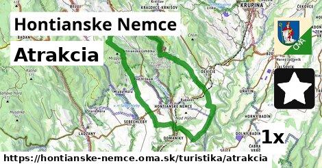 atrakcia v Hontianske Nemce