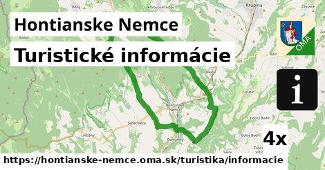 Turistické informácie, Hontianske Nemce