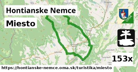 miesto v Hontianske Nemce