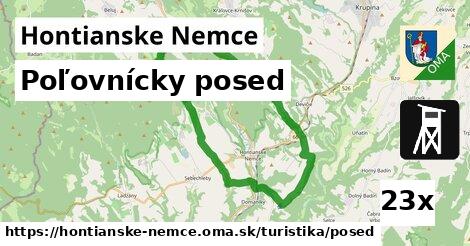 Poľovnícky posed, Hontianske Nemce