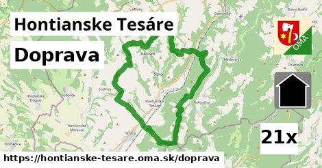 doprava v Hontianske Tesáre