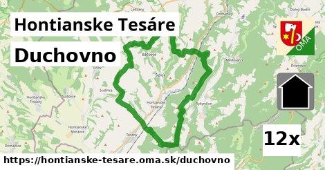 duchovno v Hontianske Tesáre