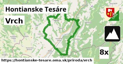 Vrch, Hontianske Tesáre