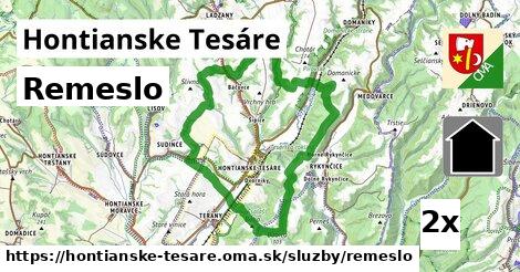 Remeslo, Hontianske Tesáre