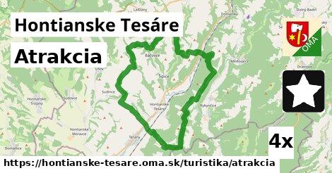 Atrakcia, Hontianske Tesáre