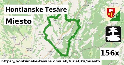 Miesto, Hontianske Tesáre