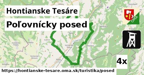 Poľovnícky posed, Hontianske Tesáre