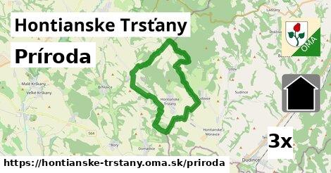 príroda v Hontianske Trsťany