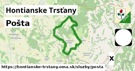 Pošta, Hontianske Trsťany