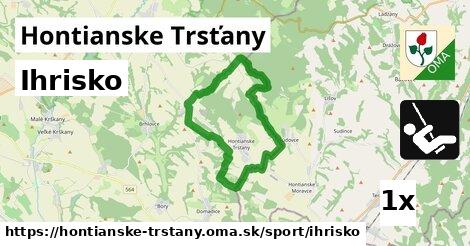 Ihrisko, Hontianske Trsťany