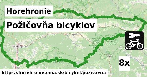 Požičovňa bicyklov, Horehronie