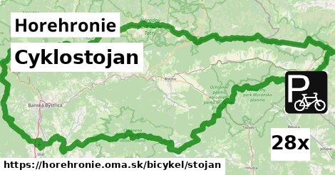 Cyklostojan, Horehronie