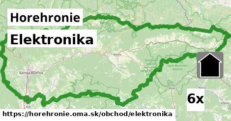 Elektronika, Horehronie