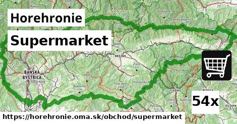 supermarket v Horehronie