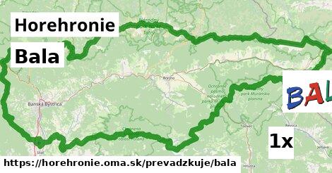 Bala, Horehronie