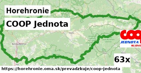 COOP Jednota, Horehronie