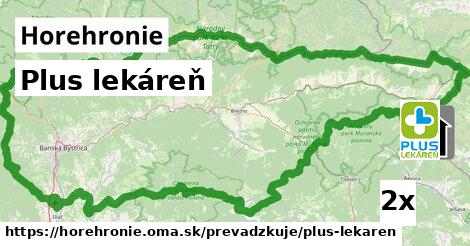 Plus lekáreň, Horehronie