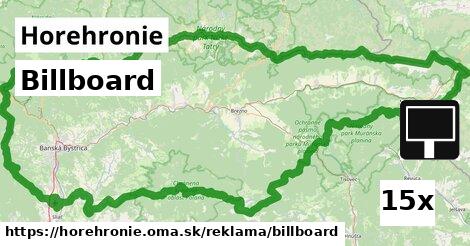 billboard v Horehronie