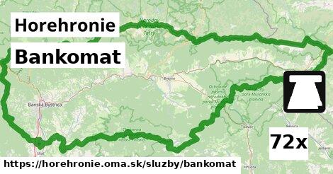 Bankomat, Horehronie